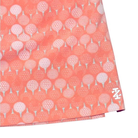 Women’s Izod Golf Skort Set Shirt Size Medium Skort Size 4 Golf Ball Tee Print - Picture 11 of 12